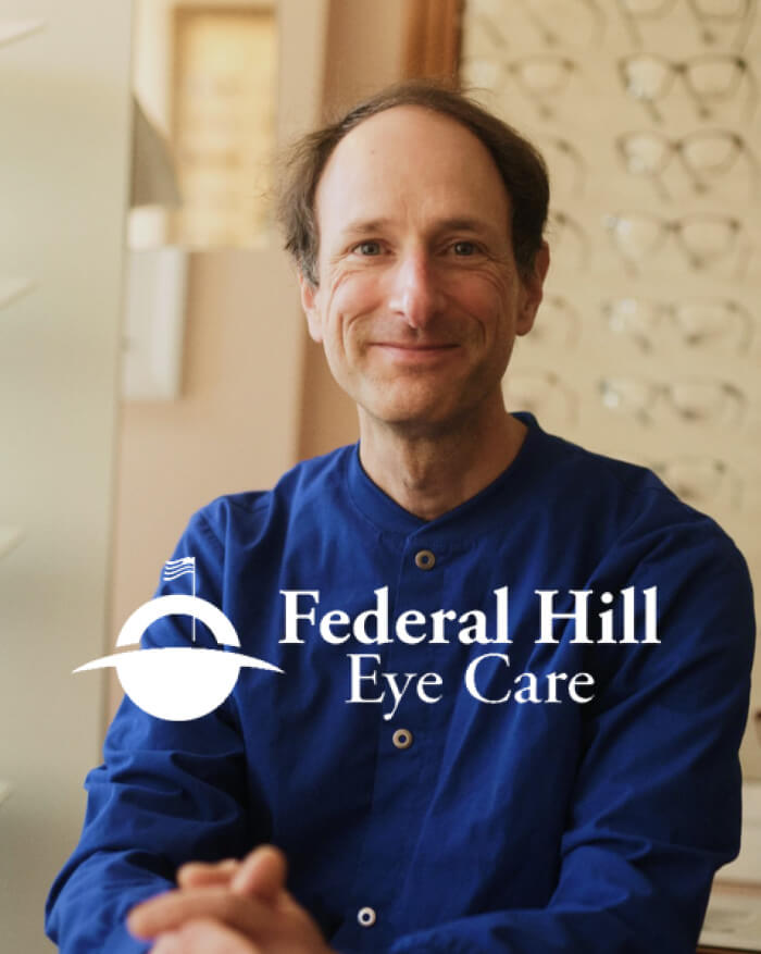 A doctor at Federal Hill Eye Center